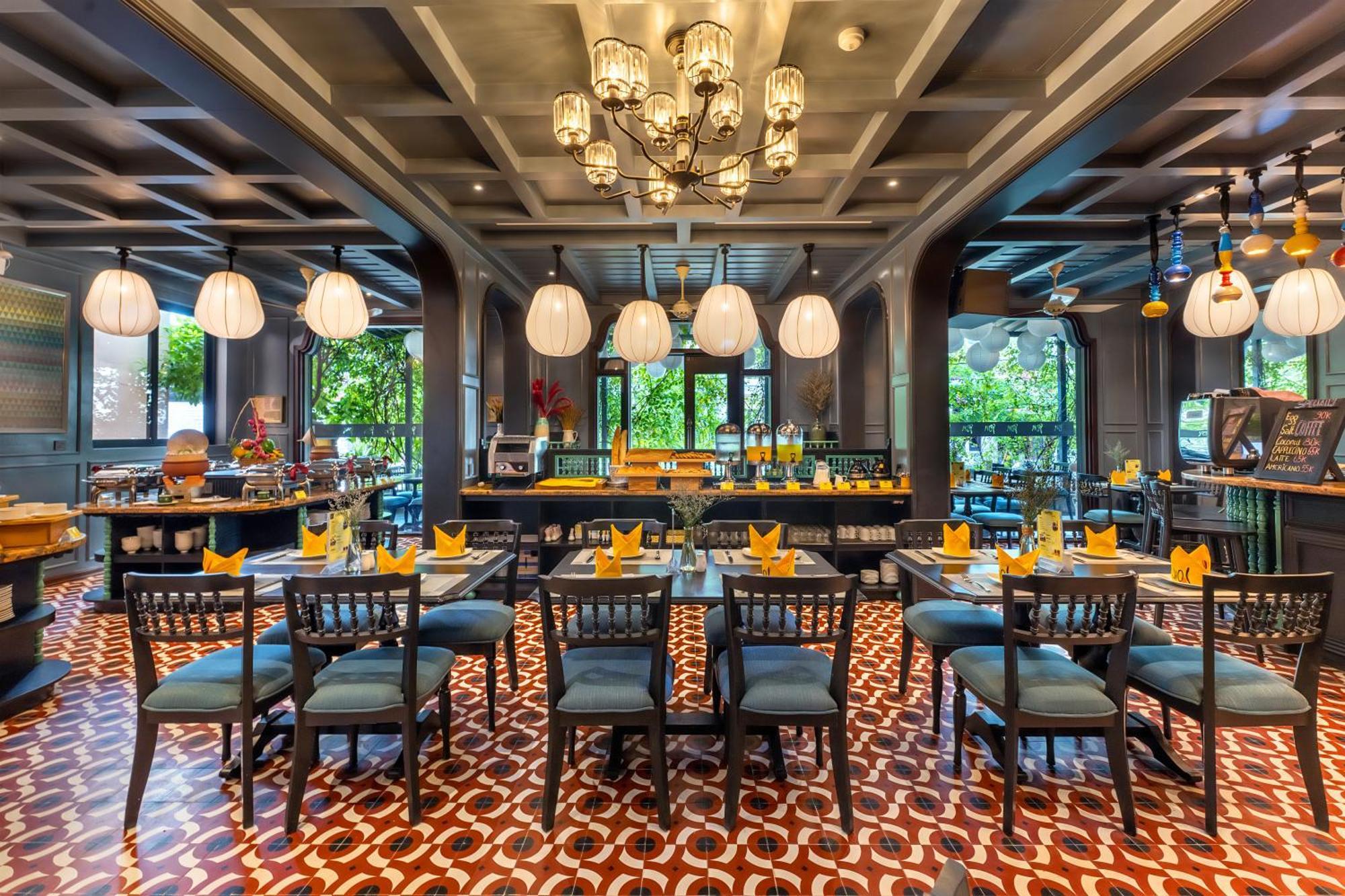 Son Hoi An Boutique Hotel & Spa Kültér fotó The restaurant