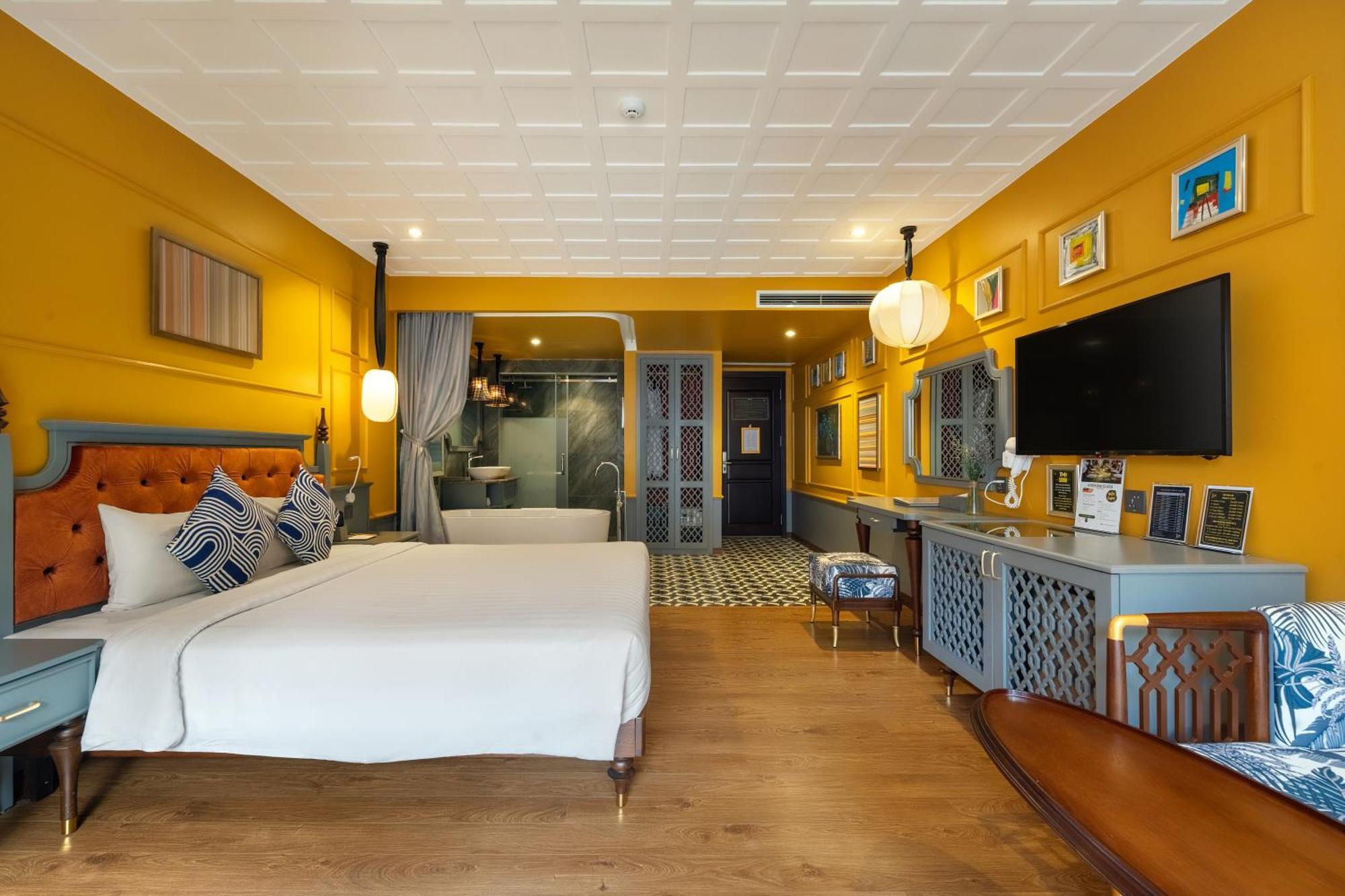 Son Hoi An Boutique Hotel & Spa Kültér fotó Deluxe Room