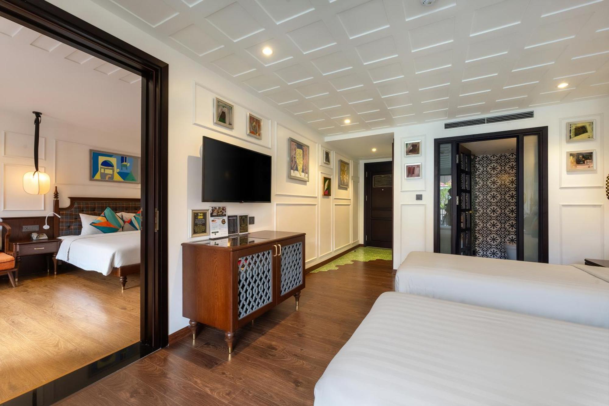 Son Hoi An Boutique Hotel & Spa Kültér fotó Deluxe Family Room